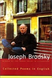 book cover of Collected Poems in English, 1972-1999 by Joseph Brodsky