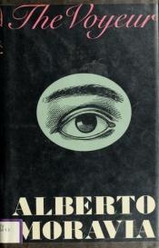 book cover of Voyeur, The by Alberto Moravia