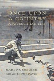 book cover of Once upon a country by Sari Nusseibeh