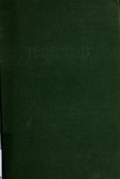 book cover of Billy Bartram and his green world;: An interpretative biography by Marjory (Bartlett) Sanger