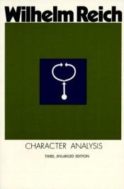 book cover of Character Analysis: Third, Enlarged Edition by Wilhelm Reich