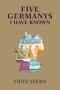 Five Germanies I Have Known (Uhlenbeck Lecture, 16)