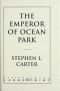 L'imperatore di Ocean Park (Italian translation of The Emperor of Ocean Park)