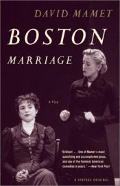book cover of Boston Marriage by 데이비드 매밋