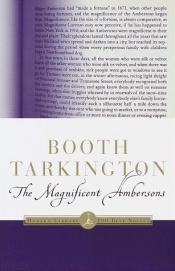 book cover of The Magnificent Ambersons by Booth Tarkington