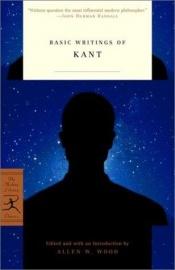 book cover of Basic Writings of Kant by इमानुएल कांट