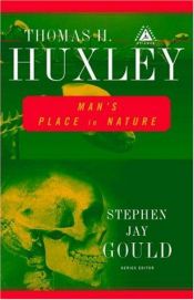book cover of Man's Place in Nature by Thomas H. Huxley