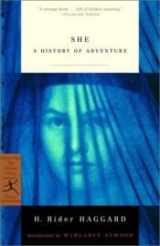 book cover of She: A History of Adventure by H. Rider Haggard