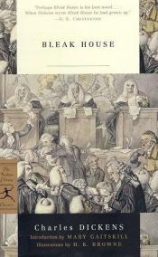 book cover of Bleak House: An authoritative and annotated text, illustrations, a note on the text, genesis and composition, backg by Čārlzs Dikenss