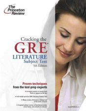 book cover of Cracking the GRE Literature Test (5th ed.) by Princeton Review