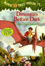 book cover of Bĳ de dinosaurussen by Mary Pope Osborne|Philippe Massonet