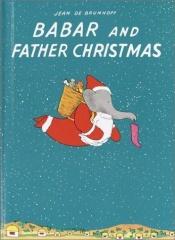 book cover of Babar and Father Christmas by Jean de Brunhoff