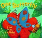 book cover of One Butterfly by Golden Books