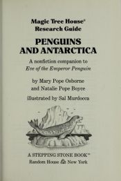 book cover of Penguins and Antarctica Magic Tree House Research Guides by Mary Pope Osborne