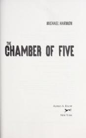 book cover of The Chamber of Five by Michael Harmon
