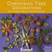 book cover of Christmas tree decorations by Deborah Schneebeli-Morrell