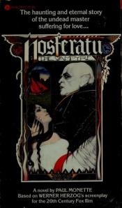book cover of Nosferatu : the vampyre by Paul Monette
