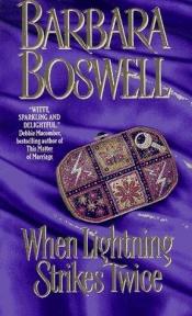 book cover of When Lightning Strikes Twice by Barbara Boswell