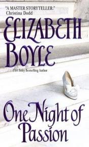 book cover of One Night of Passion (Danver Family Book 1) by Elizabeth Boyle