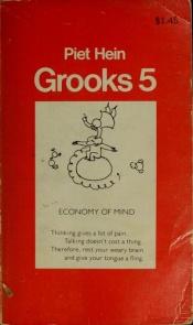 book cover of Grooks V by Piet Hein