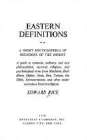 book cover of Eastern Definitions by Edward Rice