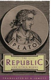 book cover of The republic and other works by Platon