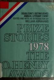 book cover of Prize Stories 1978: The O'Henry Awards by William Abrahams