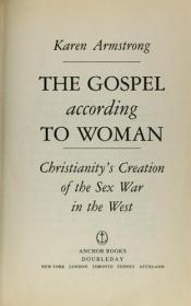 book cover of The Gospel according to woman by Karen Armstrong