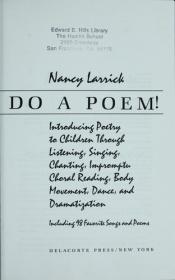 book cover of Let's Do a Poem by Nancy Larrick