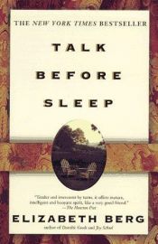 book cover of Talk Before You Sleep by Elizabeth Berg
