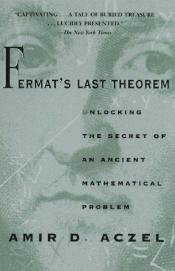 book cover of המשפט האחרון של פרמה Fermat's Last Theorem (translated to Hebrew) by Amir D. Azcel