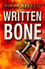 book cover of Written in Bone by Simon Beckett