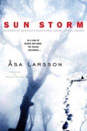 book cover of Aurinkomyrsky by Åsa Larsson