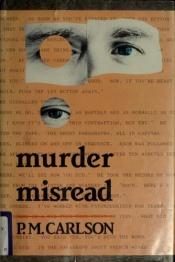 book cover of Murder Misread by P. M. Carlson
