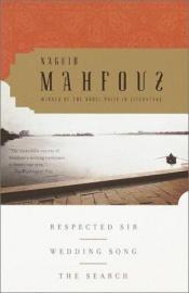 book cover of Un señor muy respetable by Naguib Mahfuz