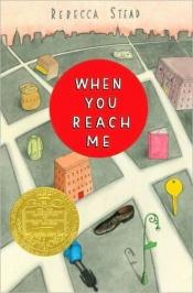 book cover of Cuando me alcances by Rebecca Stead