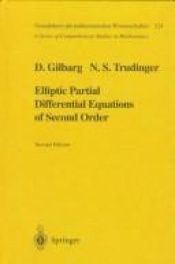 book cover of Lectures on elliptic partial differential equations by David Gilbarg