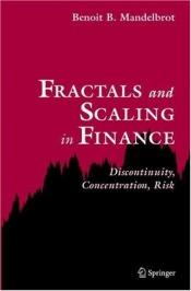book cover of Fractals and Scaling In Finance by Benoit Mandelbrot