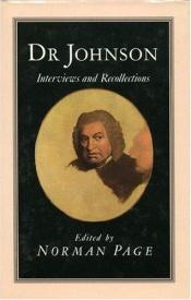 book cover of Dr. Johnson by Norman Page