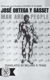 book cover of Man and people by José Ortega y Gasset