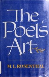 book cover of The poet's art by M. L. Rosenthal