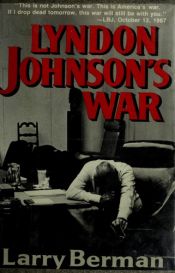 book cover of Lyndon Johnson's War: The Road to Stalemate in Vietnam by Larry Berman