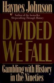 book cover of Divided We Fall - Gambling With History In The Nineties by Haynes Johnson
