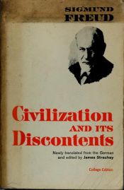 book cover of Civilization and its Discontents by Sigmund Freud