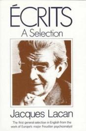 book cover of Ecrits by Jacques Lacan