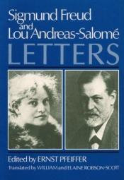 book cover of Sigmund Freud and Lou Andreas-Salome; letters by Sigmund Freud