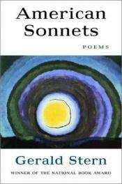 book cover of American Sonnets by Gerald Stern