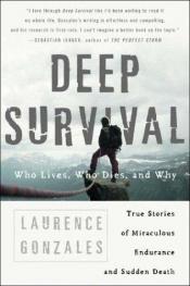 book cover of Deep Survival by Laurence Gonzales