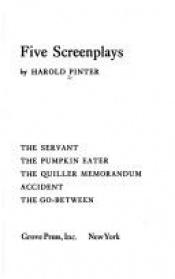 book cover of Five screen plays by Harold Pinter