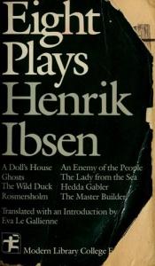 book cover of Eight Plays (Modern Library College Editions) by Henrik Ibsen